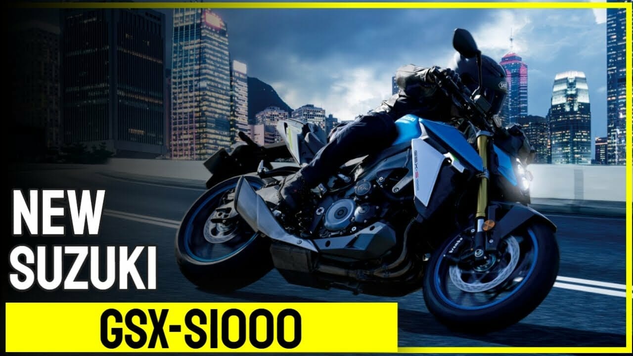 Radical styling for the new Suzuki GSX-S1000
- also in the MOTORCYCLES.NEWS APP