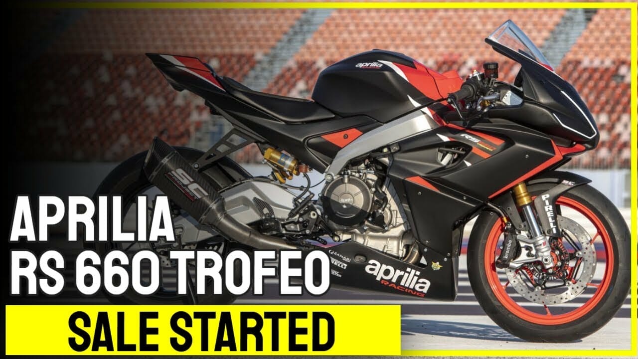Selling of the Aprilia RS 660 Trofeo started
- also in the MOTORCYCLES.NEWS APP