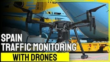 Spain relies on traffic monitoring with drones