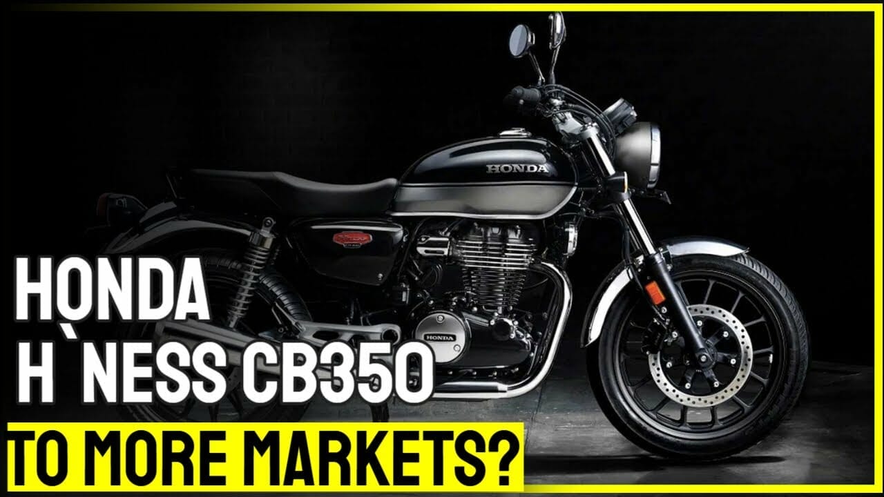 The Honda CB350 could also come to other markets
- also in the MOTORCYCLES.NEWS APP