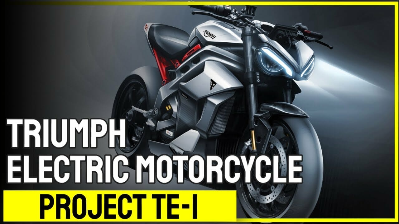 Triumph electric motorcycle project TE-1
- also in the MOTORCYCLES.NEWS APP