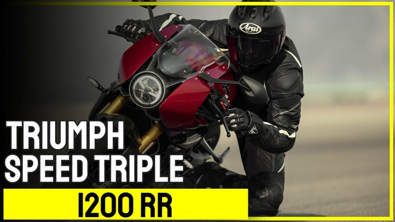 Triumph stellt den Cafe Racer Speed Triple 1200 RR vor
- auch in der MOTORRAD NACHRICHTEN APP