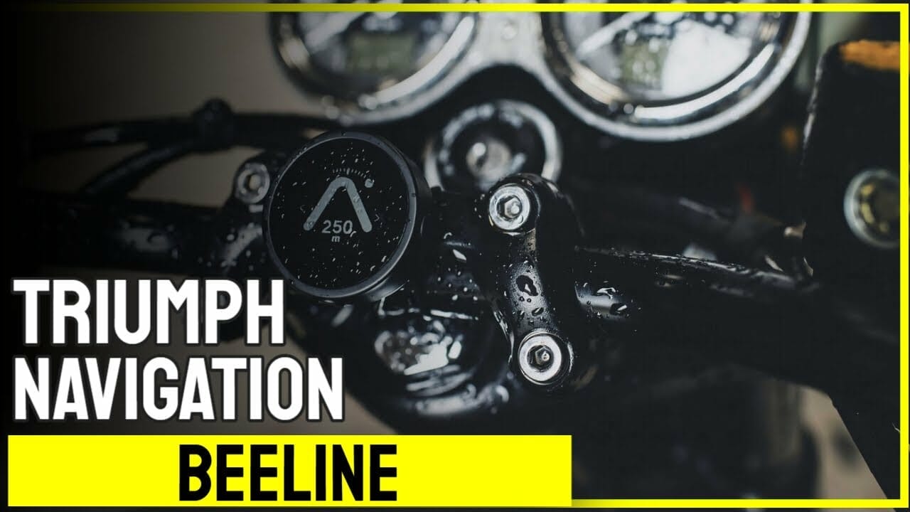 Triumph introduces Beeline navigation solution
- also in the MOTORCYCLES.NEWS APP
