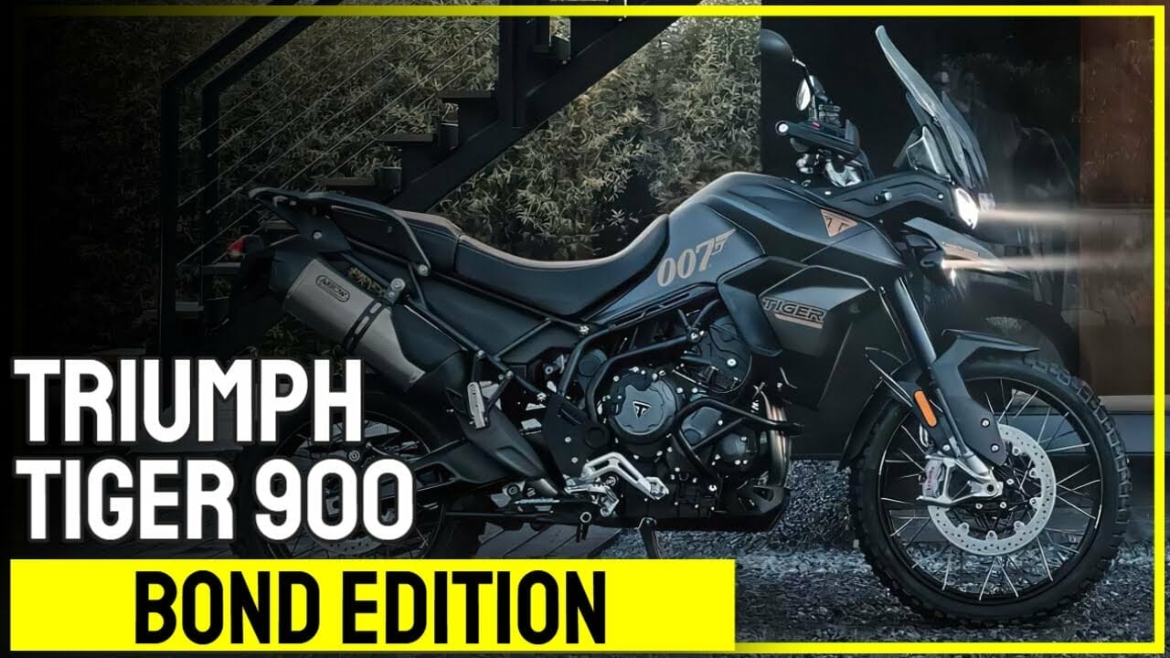Triumph Tiger 900 Bond Edition
- also in the MOTORCYCLES.NEWS APP