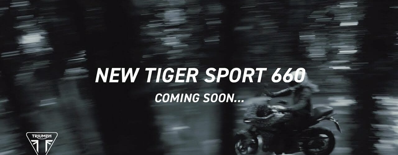 triumph tiger sport 660 teased