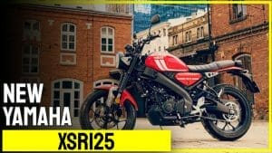 Yamaha introduces the XSR125, the latest Faster Son model.