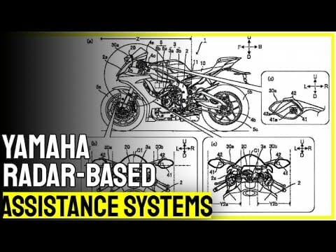 Yamaha radar-based assistance systems - Motorcycles.News