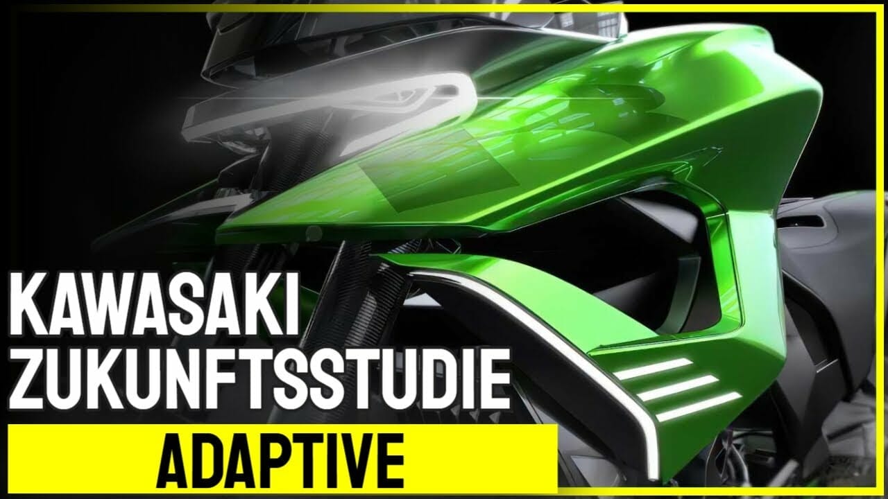 Zukunftsstudie Kawasaki Adaptive
- auch in der MOTORRAD NACHRICHTEN APP