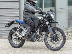 KTM 390 Adventure spotted with more off-road capability