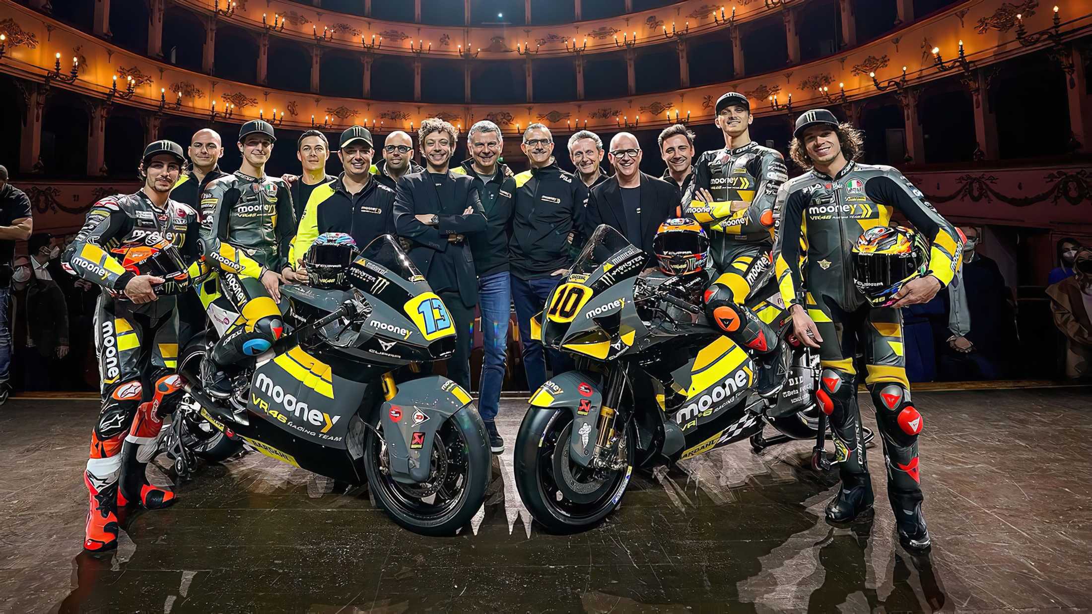 Rossis MotoGP Team vorgestellt
- auch in der MOTORRAD NACHRICHTEN APP
