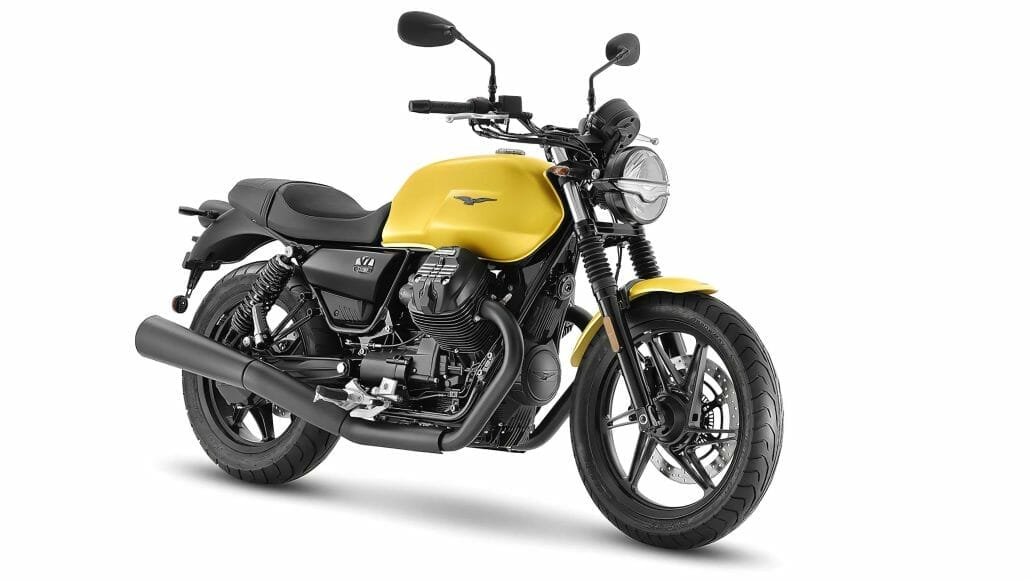 Moto Guzzi V7 Stone gelb 2022