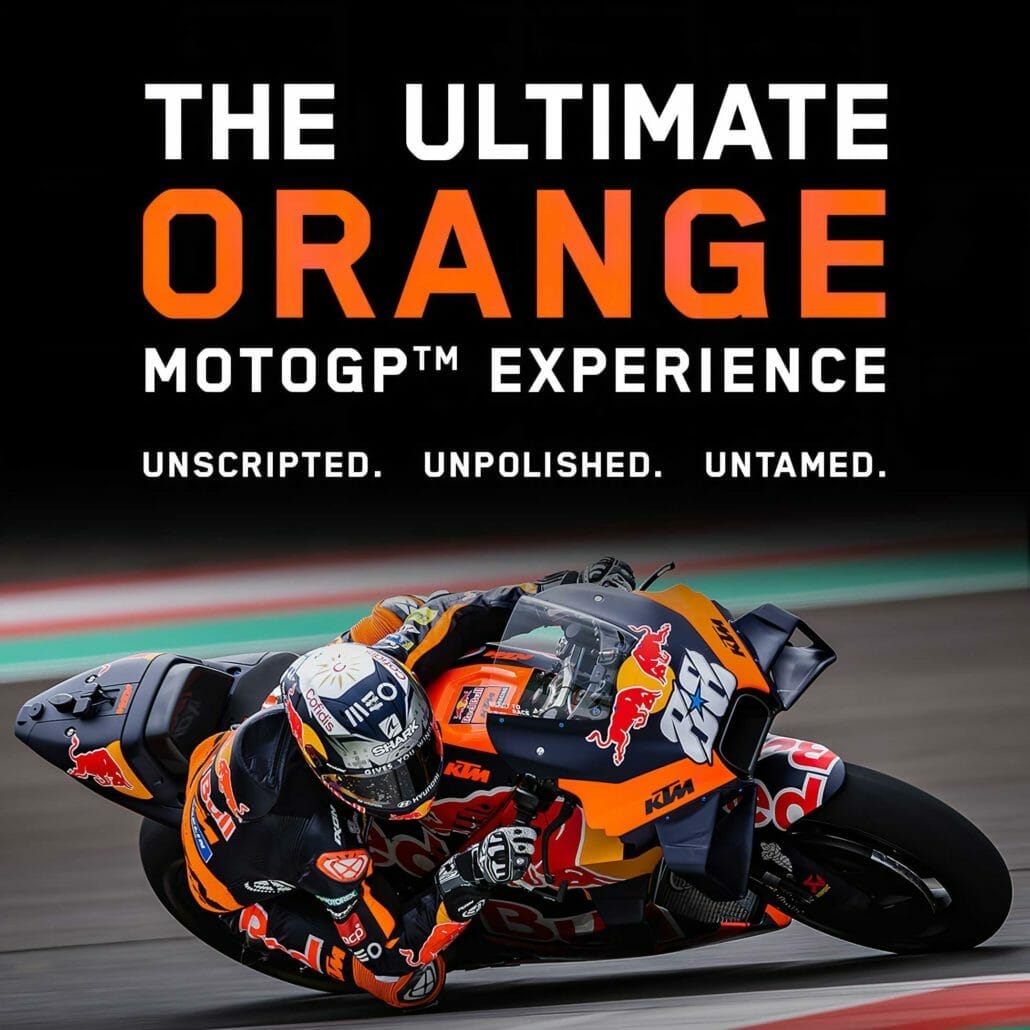 THE ULTIMATE ORANGE MOTOGP EXPERIENCE