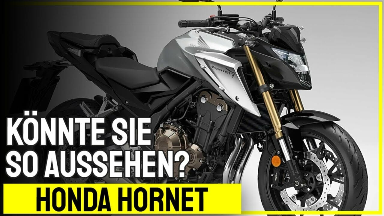 Könnte so die kommende Honda Hornet aussehen?
- auch in der MOTORRAD NACHRICHTEN APP