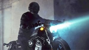 Vorstellung von neuer Harley Sportster am 12. April 2022