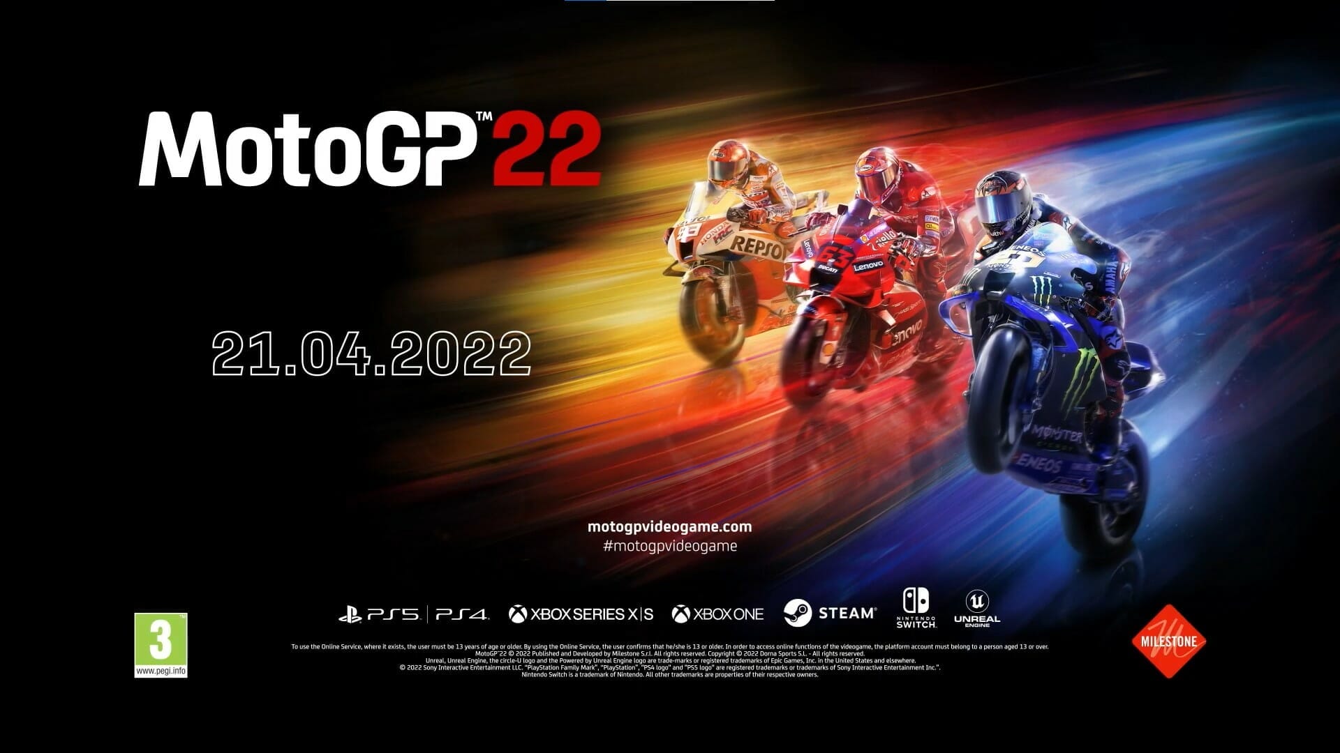 MotoGP22 - Nostalgia meets modernity
- also in the MOTORCYCLES.NEWS APP