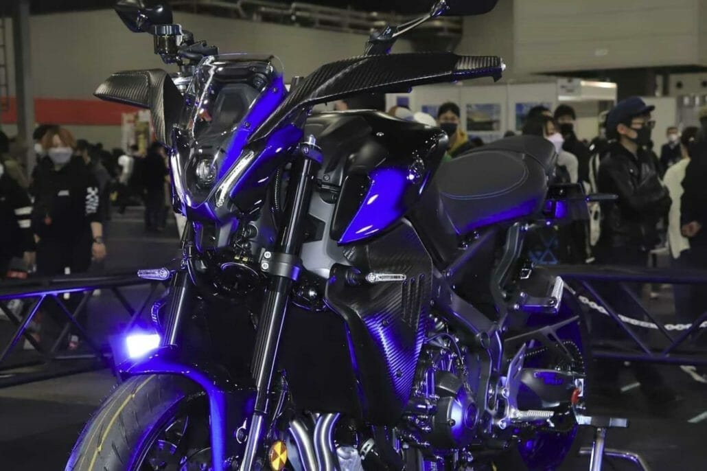 Yamaha MT 09 Cyber Rally 1