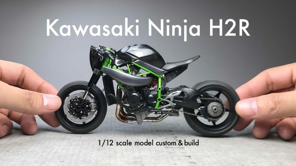 Kawasaki Ninja H2R Custom Modell