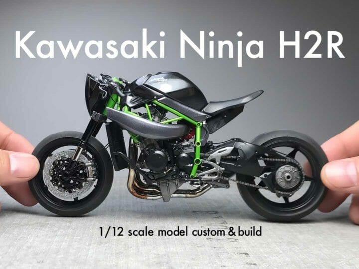 Kawasaki Ninja H2R Custom Modell