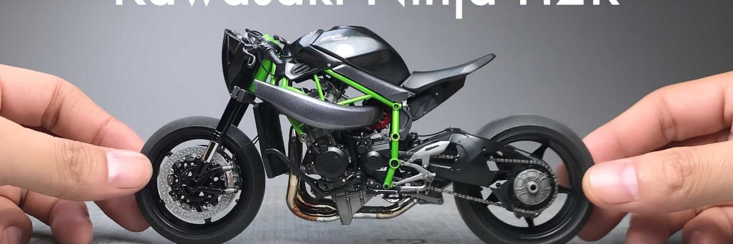 Kawasaki Ninja H2R Custom Modell