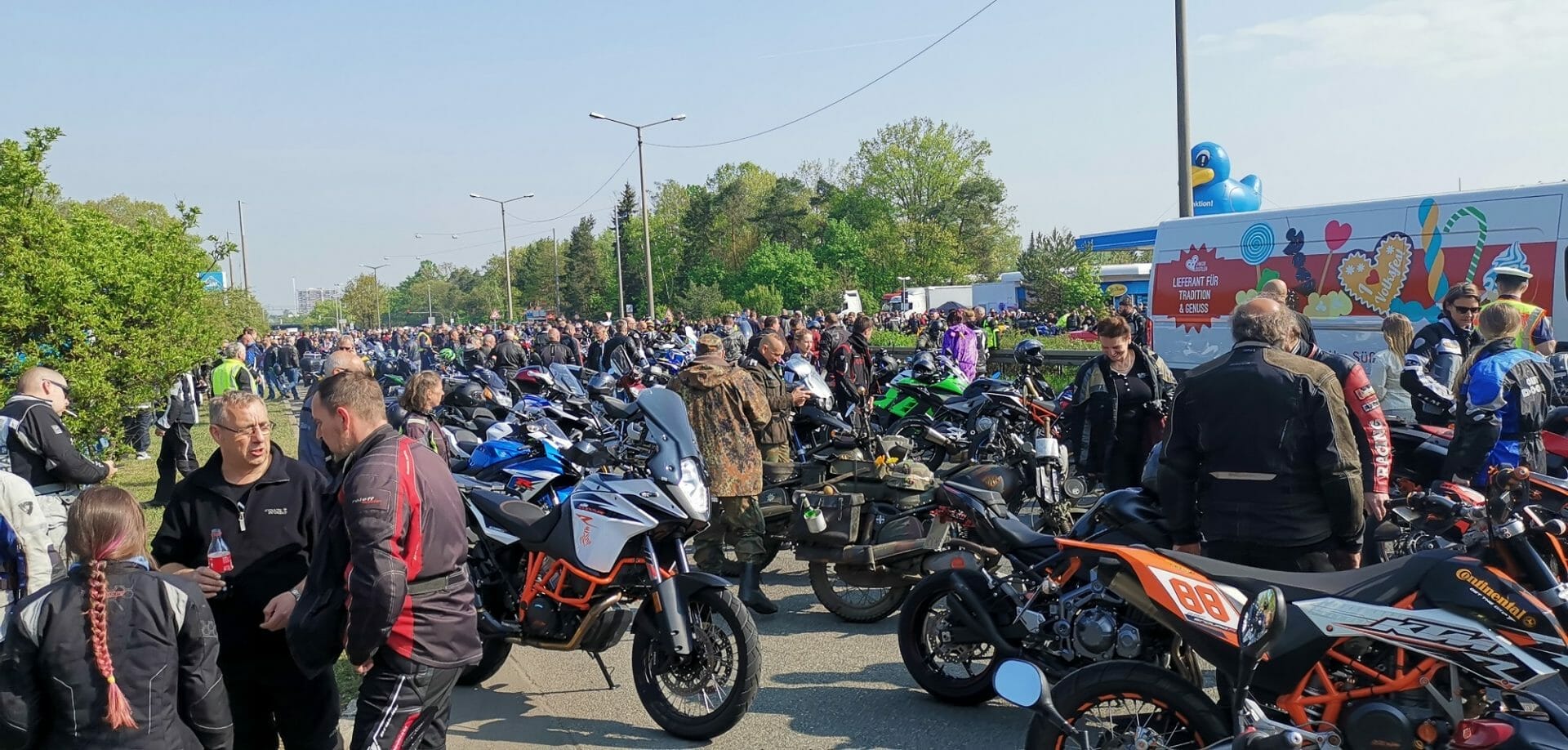 More than 13,000 bikers at the May 1 meeting in Nuremberg - MOTORCYCLES.NEWS