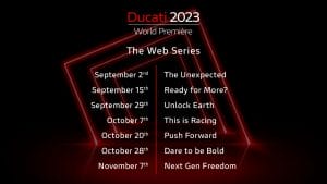 Ducati announces seven presentations - Ducati World Premiere 2023