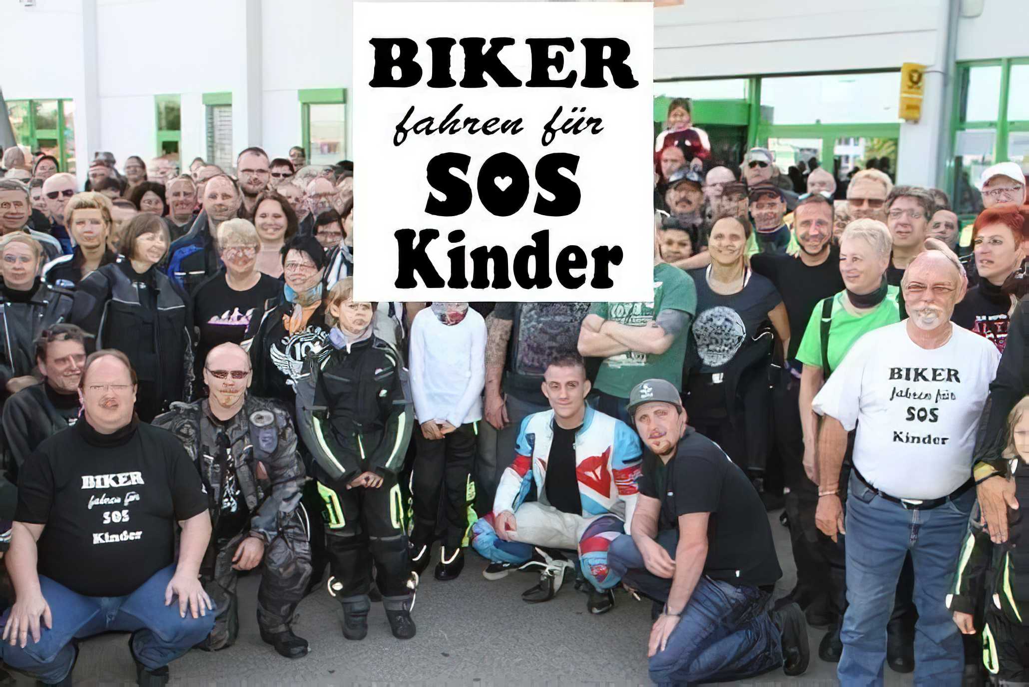 Biker fahren für SOS Kinder 1 Biker fahren fuer SOS Kinder