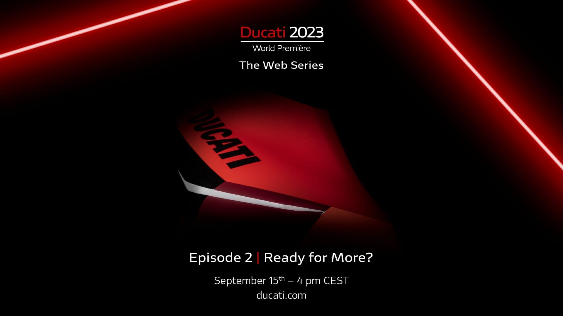 Ducati World Première 2023 – Episode 2: Ready for More? - MOTORCYCLES.NEWS
