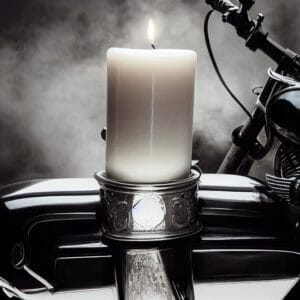Trauerkerze für Motorradfahrer – MOTORCYCLES.NEWS