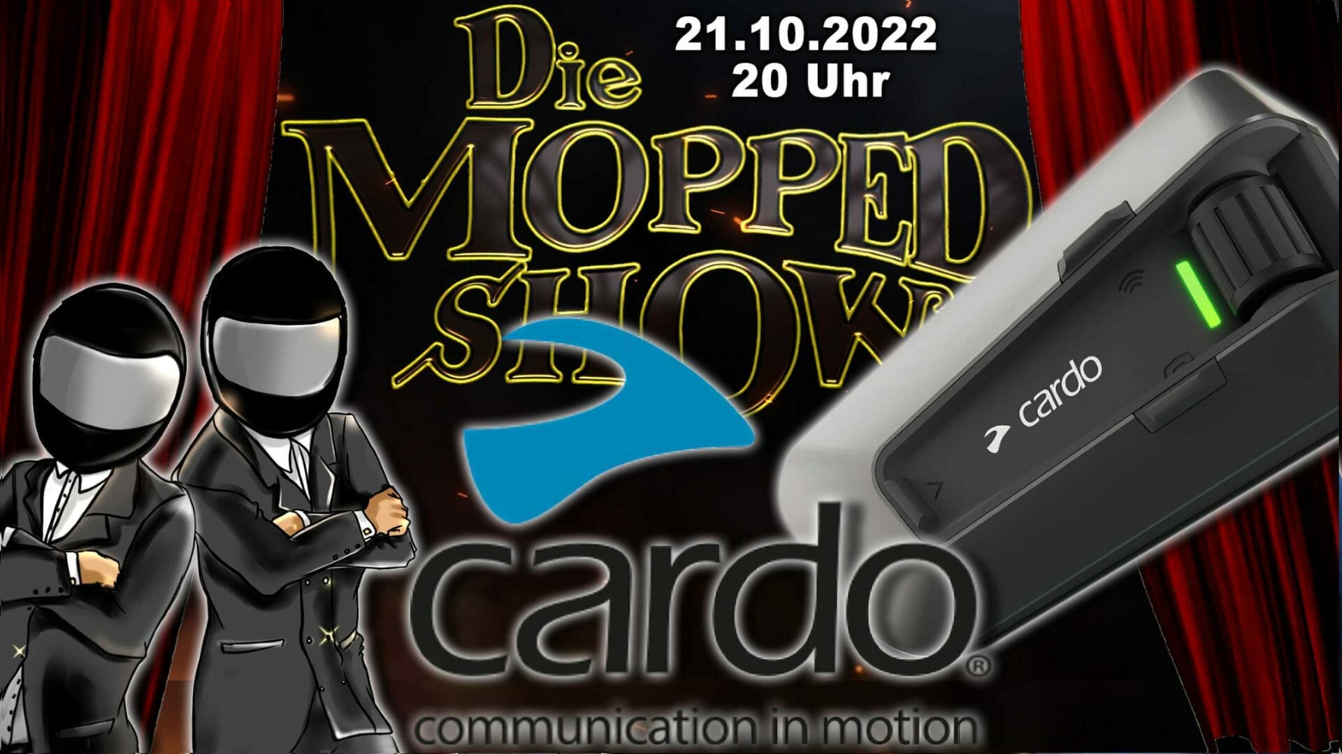 Gespräch mit CARDO  über Motorradkommunikation (Intercoms) – Die Mopped Show #55