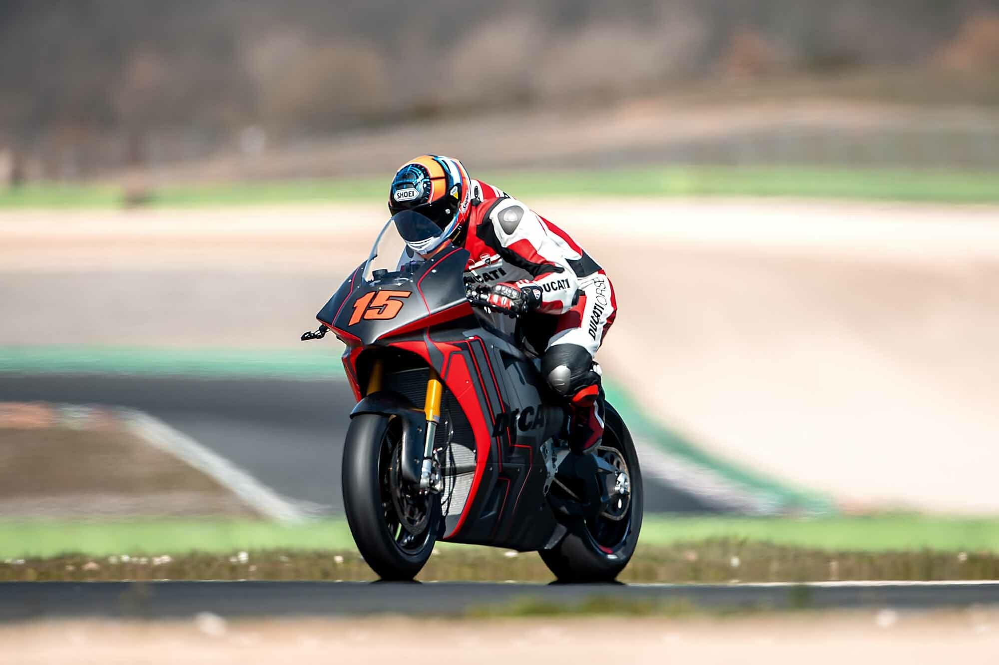 Ducati will produce the motorbikes for the FIM Enel MotoE World Cup from  the 2023 season