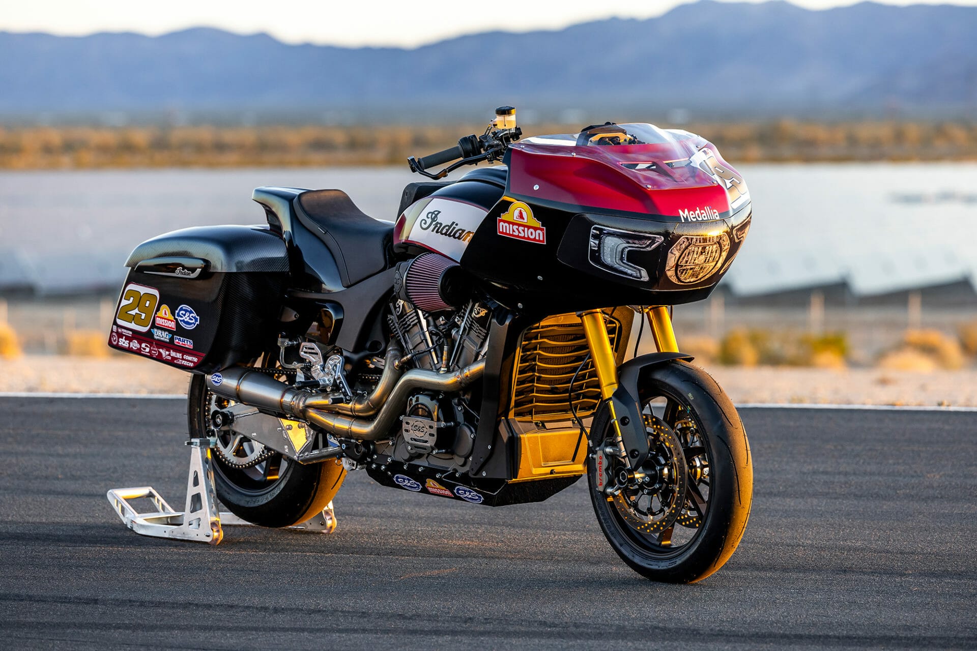 The Indian Challenger RR – A tribute to the King of the Baggers champion Tyler O’Hara