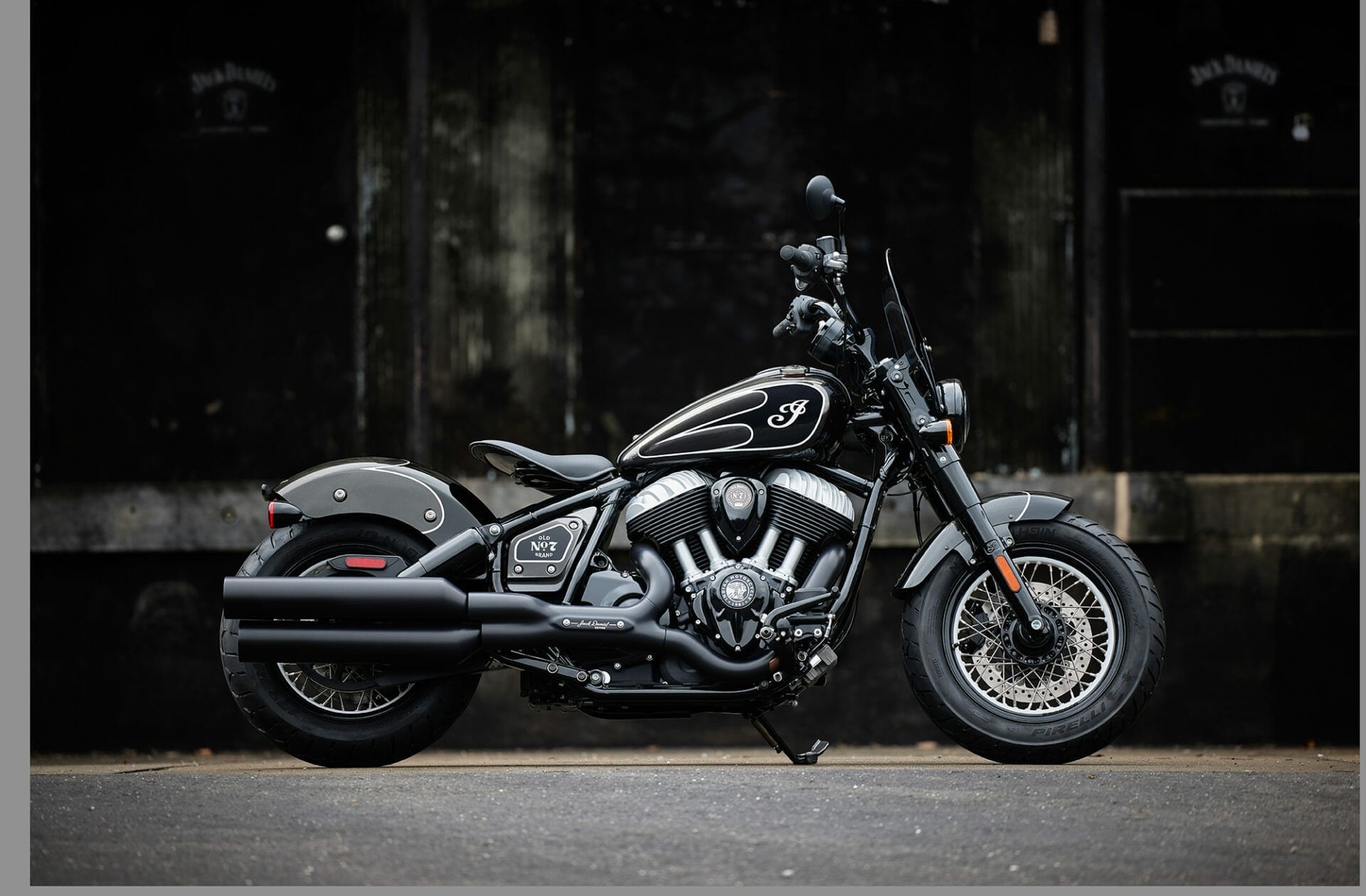 Jack Daniel’s Limited Edition Indian Chief Bobber Dark Horse: A tribute to American craftsmanship