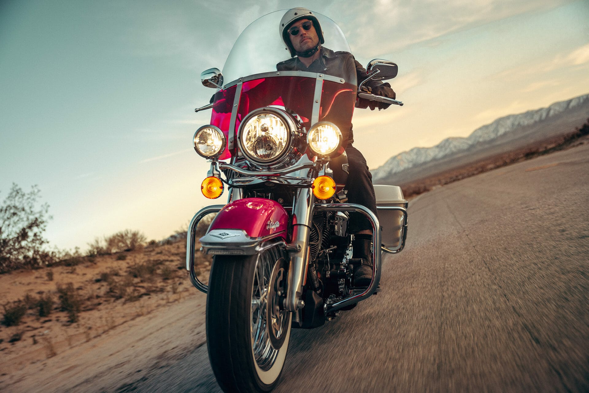 Nostalgia meets modernity: The limited-edition Harley-Davidson Electra Glide Highway King.