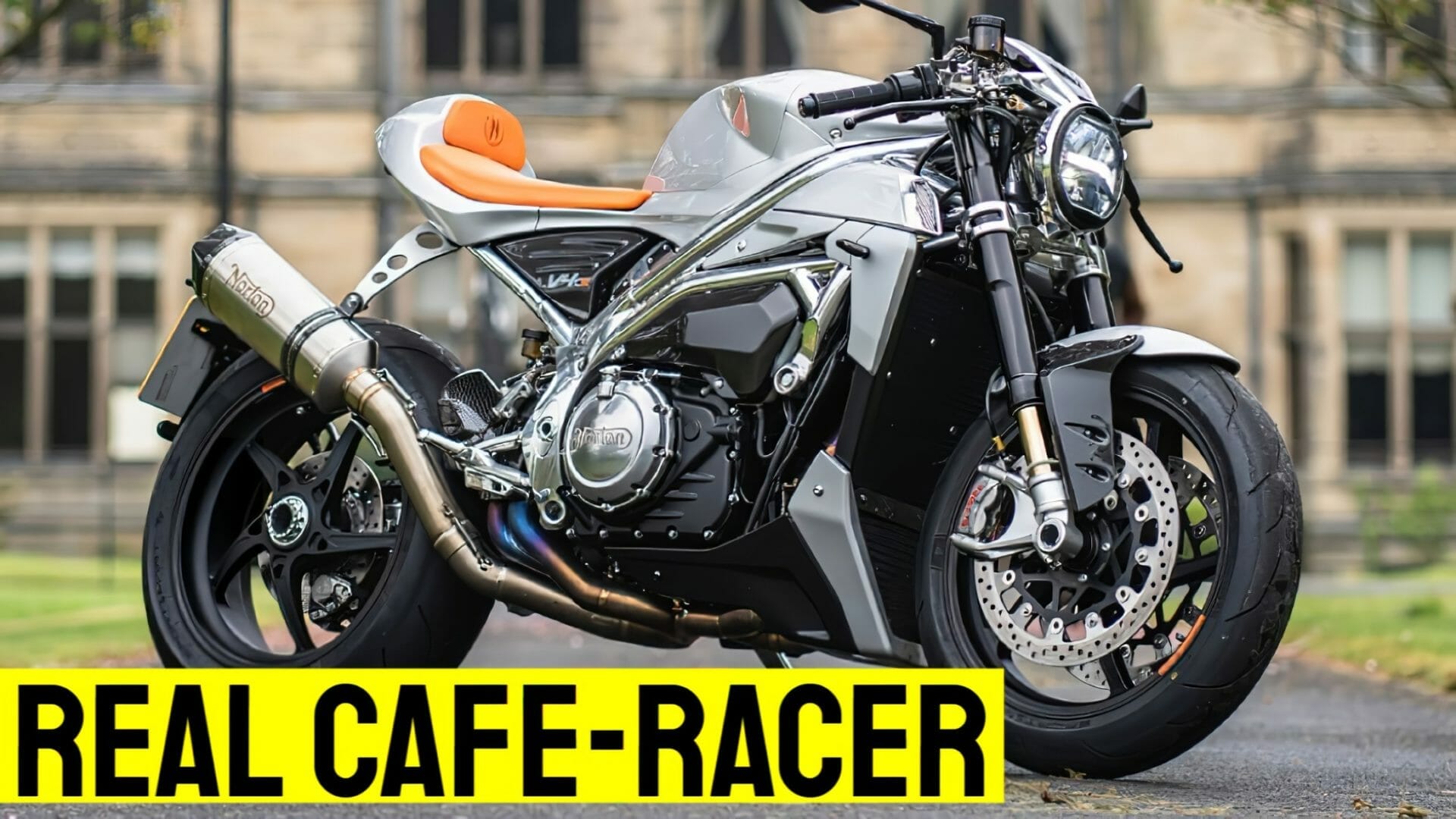 The Norton V4CR: a motorcycle that breathes the racing spirit