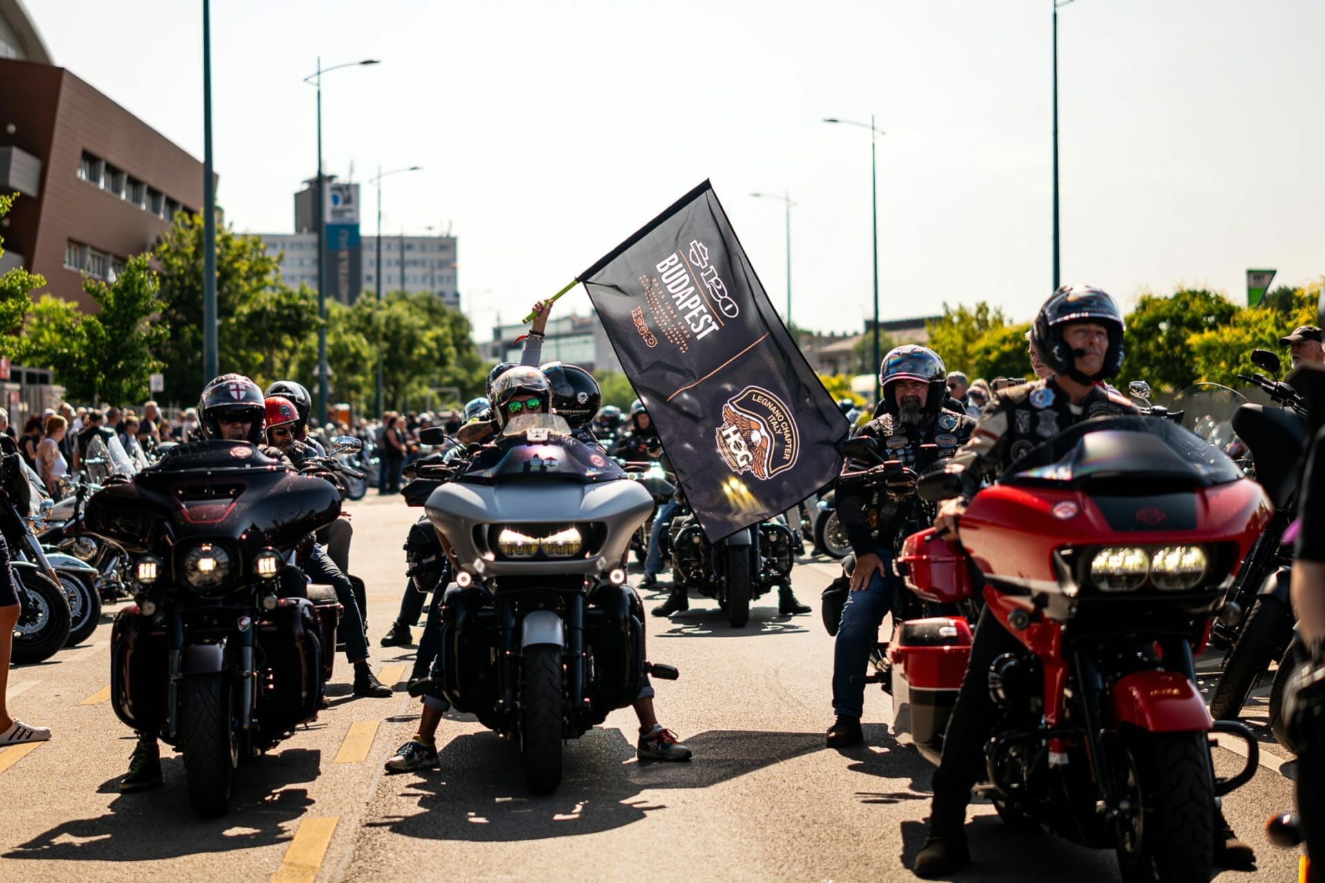 Harleys, Hogs and Hells Angels ride on Africa