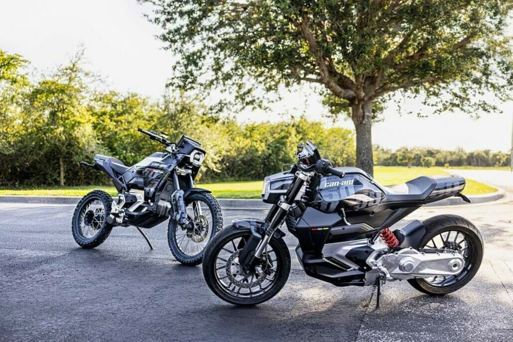 Can-Am's electric motorcycles: A closer look at Pulse and Origin 2 Can Am Pulse und Origin 1