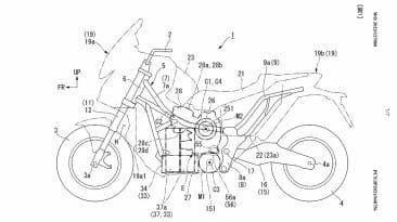 Honda Patent Hybridmotorrad 2 1