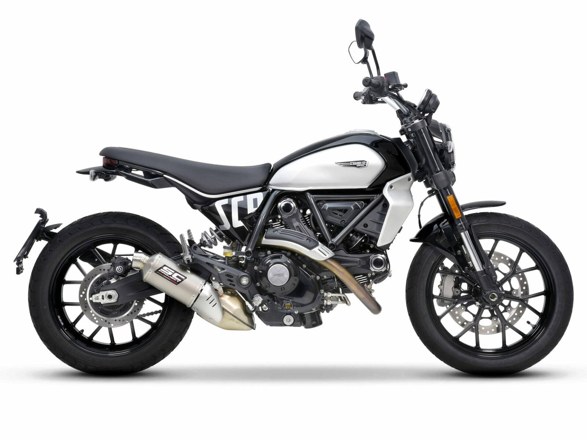 SC-Project unveils three new mufflers for the 2023 Ducati Scrambler 800.