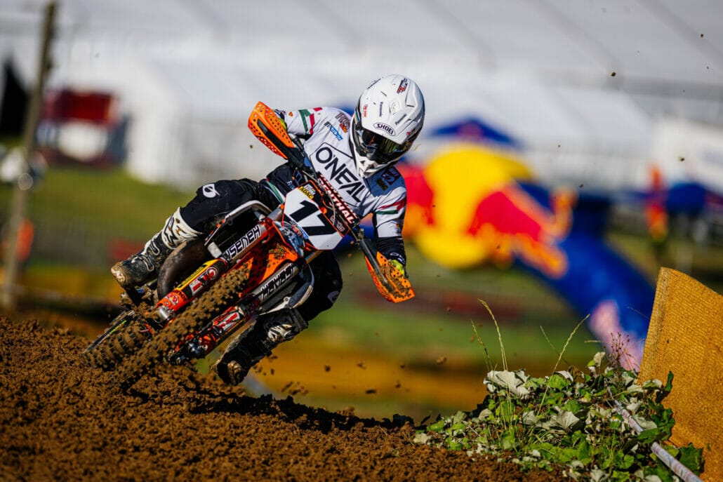 Aron Katona war der Schnellste in der Qualifikation des ADAC MX Junior Cup 85