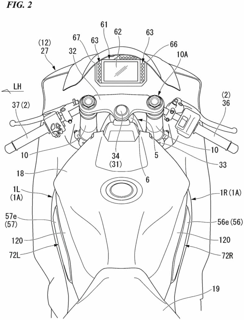 Honda Patent Hydraulik zur Beinpositionierung 2 1