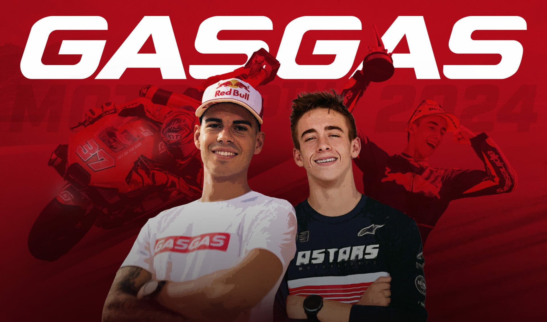 Strategische Entscheidungen bei GASGAS: Junge Sterne Acosta und Fernández nehmen 2024 Kurs auf die MotoGP