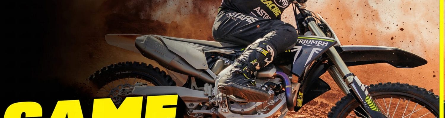 Watch Triumph's 250 Motocross Bike in Action