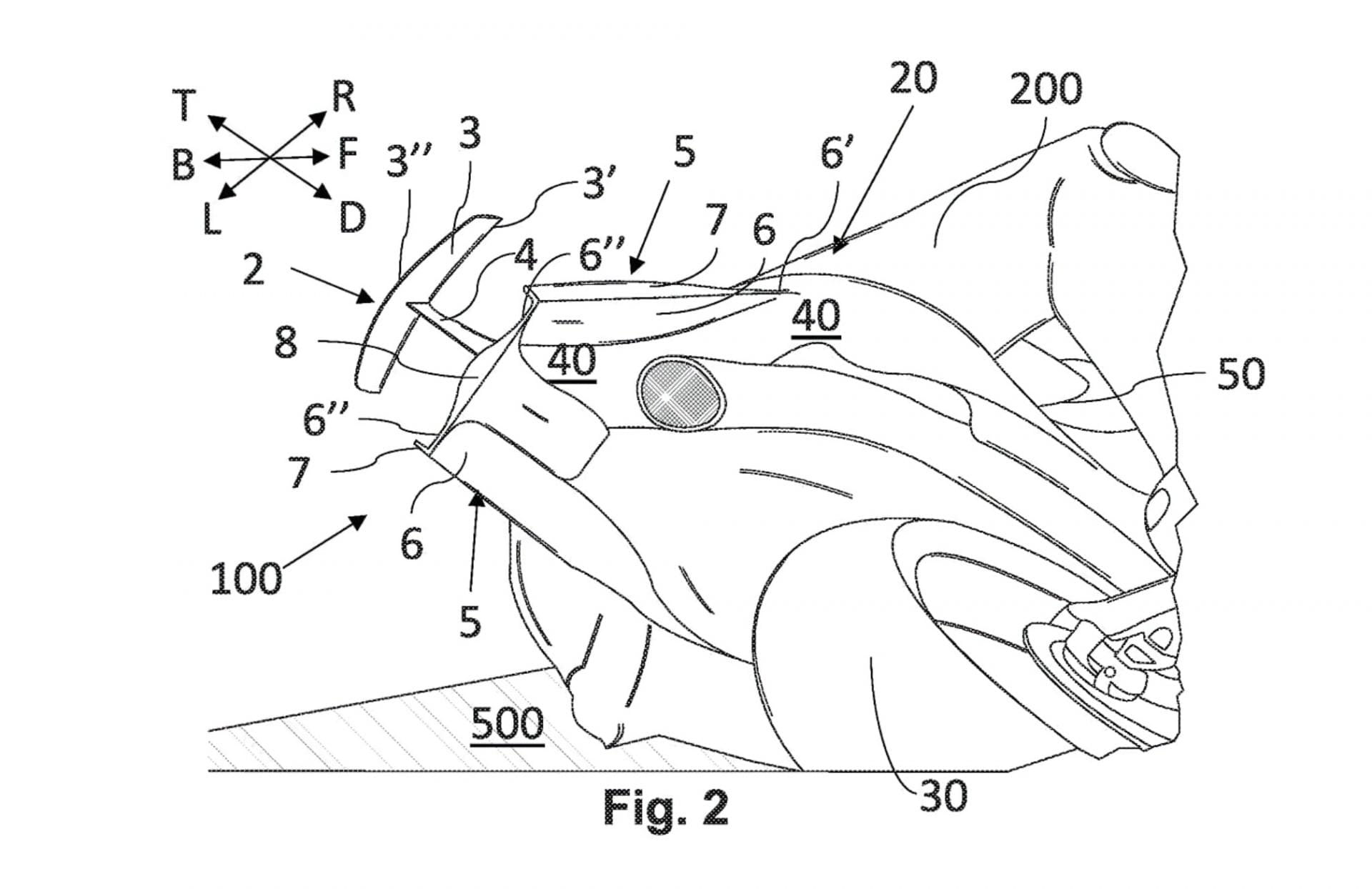 Aprilias Neues Patent: Heckspoiler für Straßenmotorräder