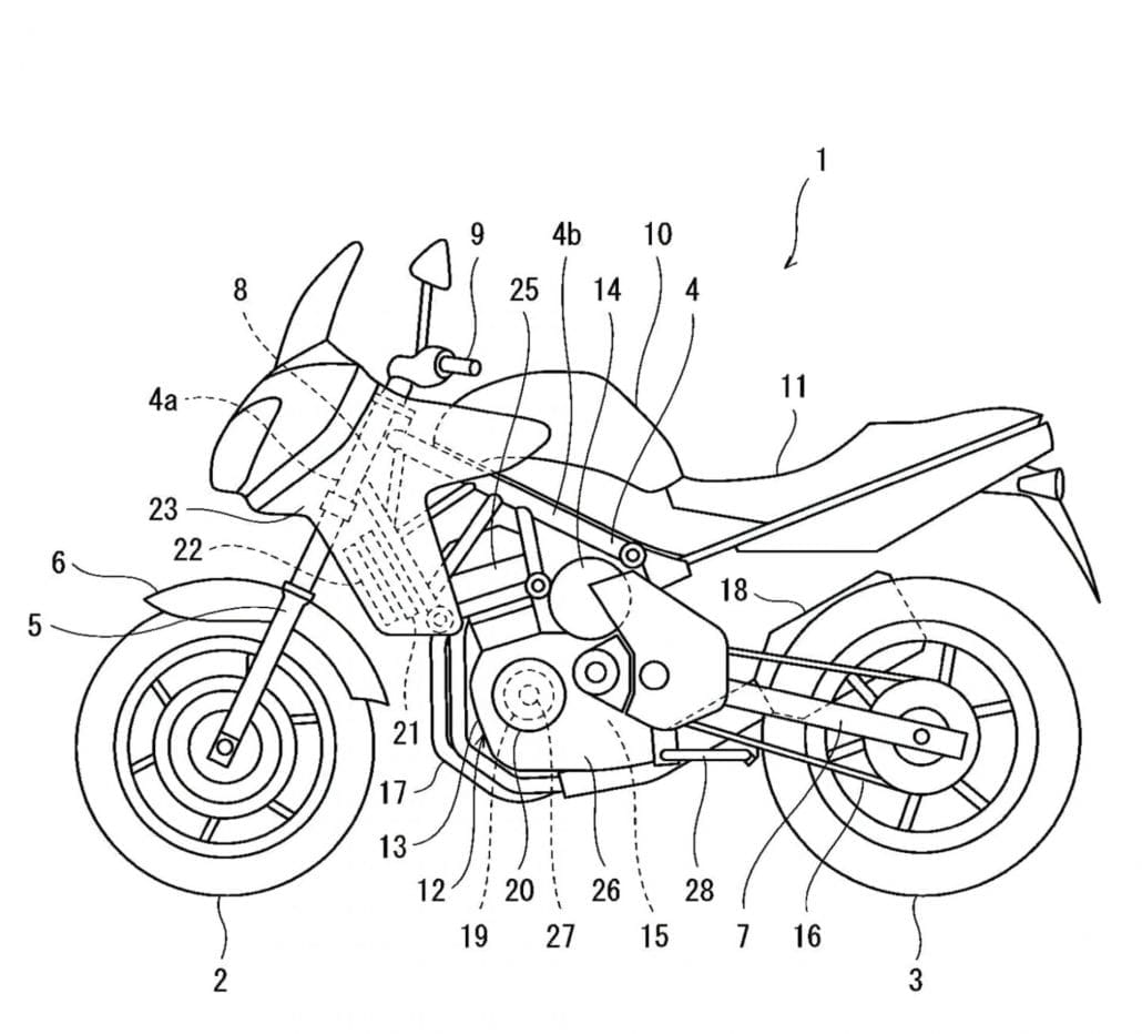 Kawasaki Versys 7 Hybrid Patents 1