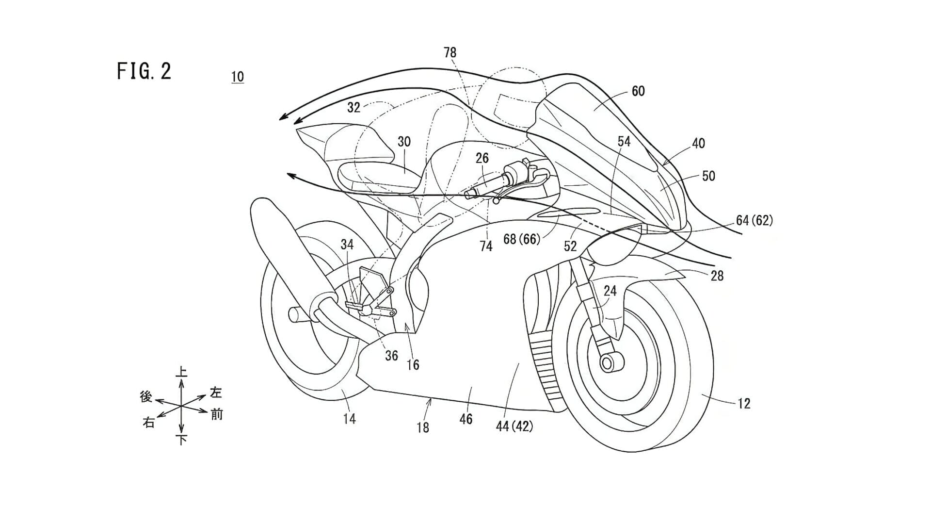 Hondas Patent-Ansatz: Neue Fireblade-Verkleidung kombiniert Aerodynamik und Design