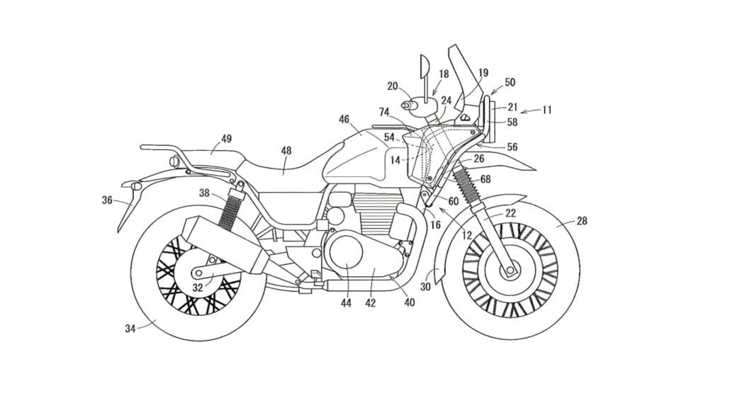 Honda Himalayan Konkurrentin 1