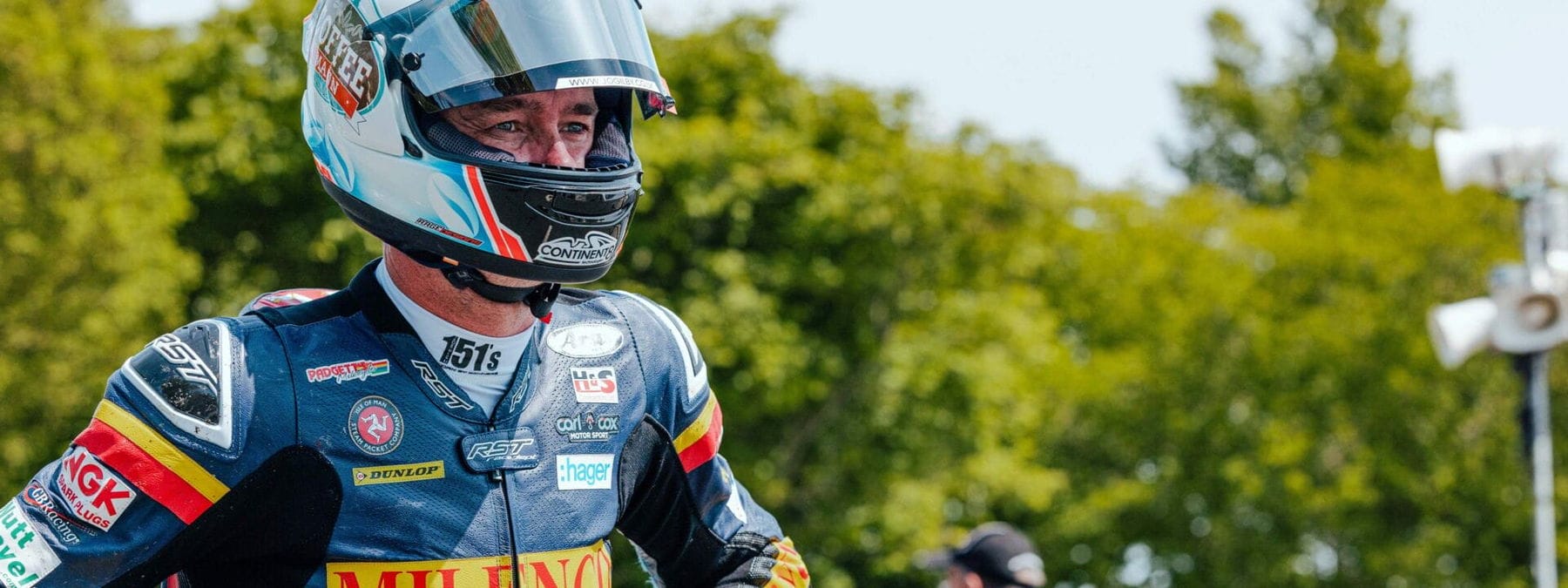Conor Cummins rides again for Milenco by Padgett's at the 2024 Isle of