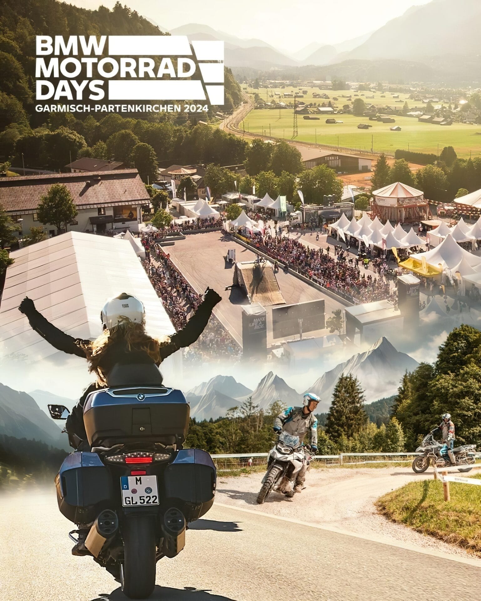 BMW Motorrad Days 2024: Rückkehr nach Garmisch-Partenkirchen