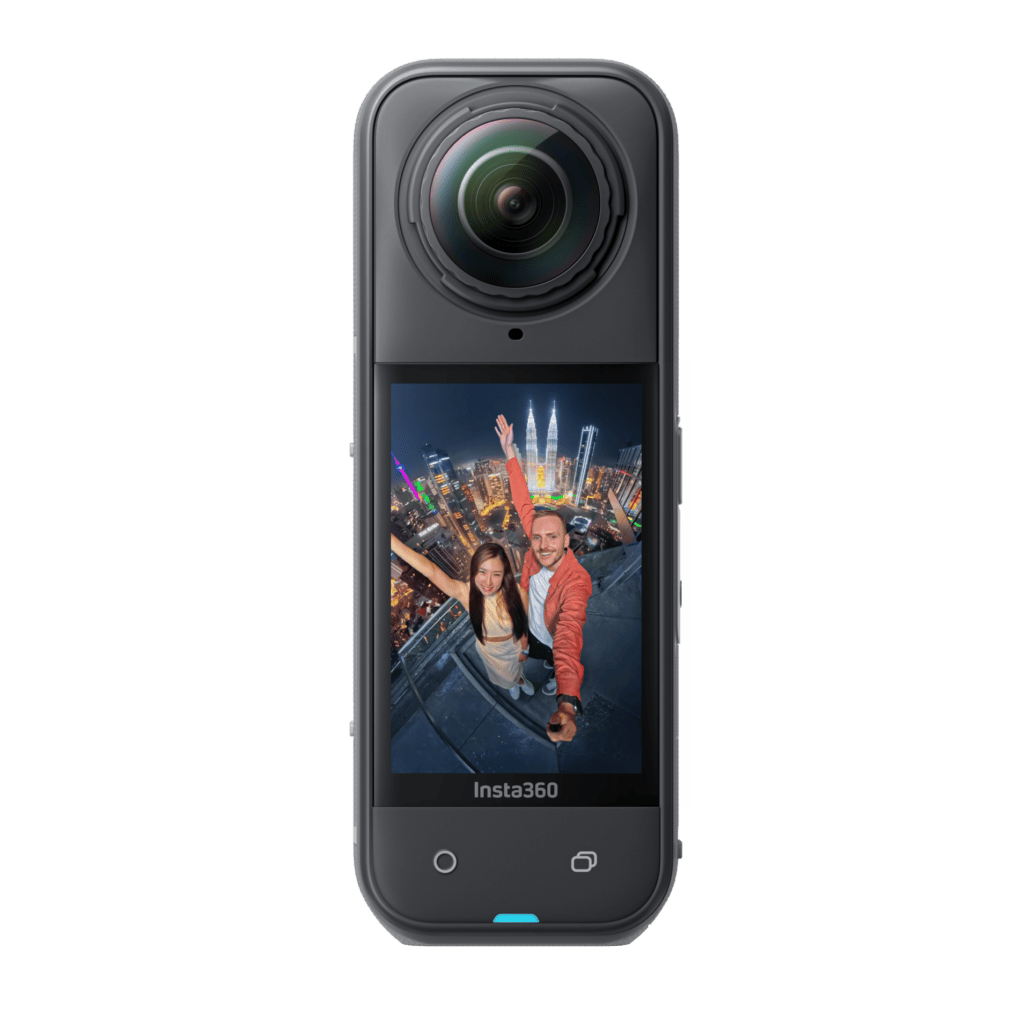 Insta360 X5: New generation of 360° cameras with interchangeable lens and AI functions 6 Front