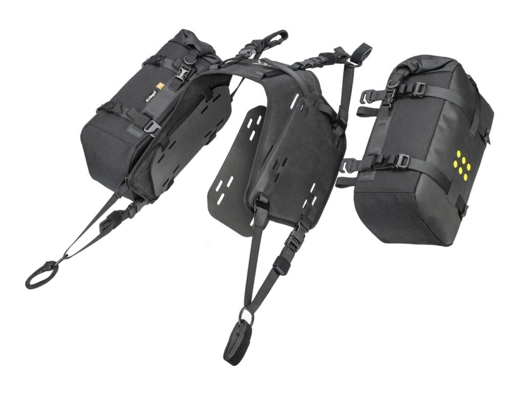 Kriega OS-BASE HIMALAYAN: Rackless-Abenteuertaschen für die Royal Enfield 12 adv os base expand